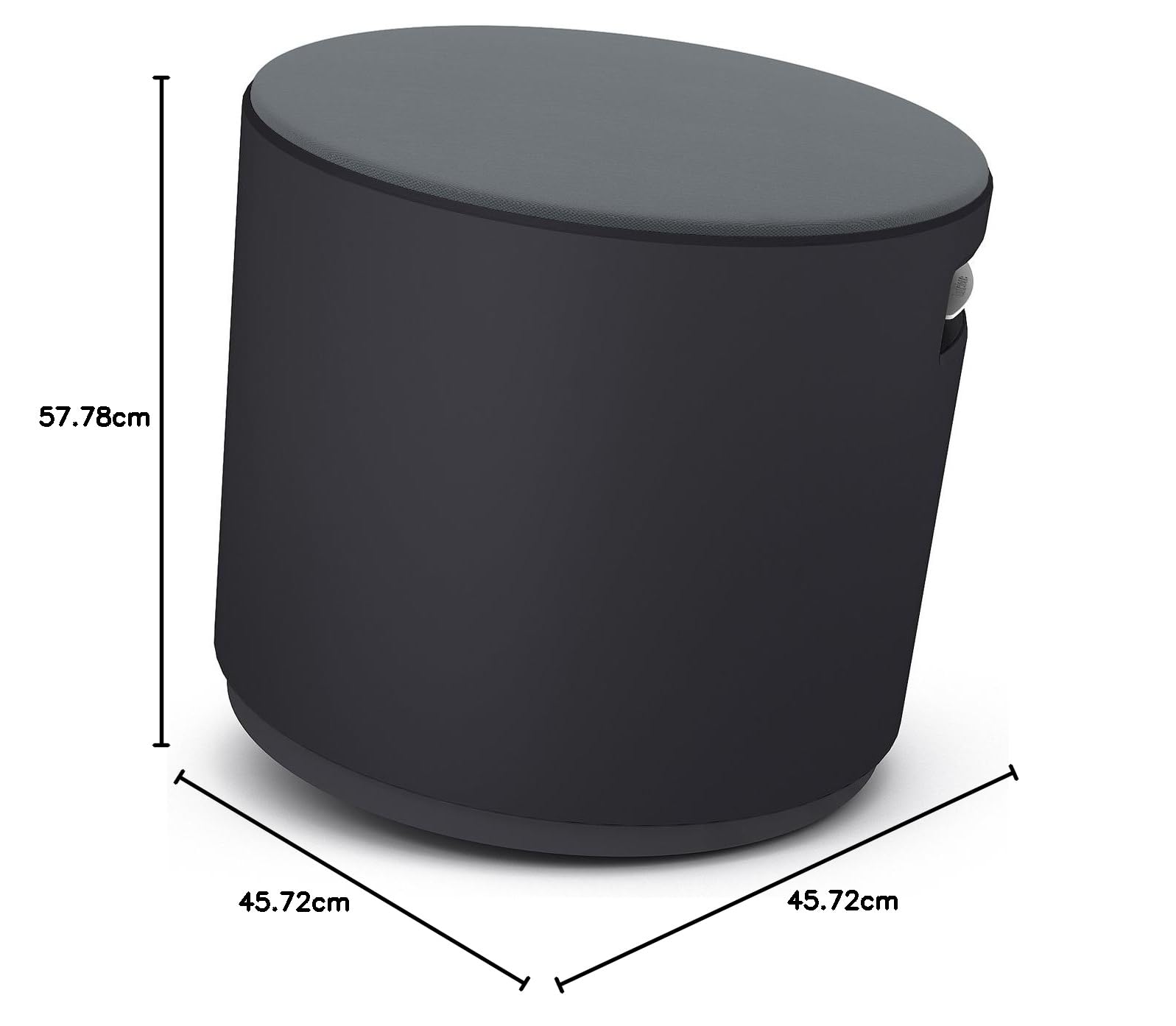 Turnstone by Steelcase Buoy, Graphite Fabric, Black - : Amazon.ca